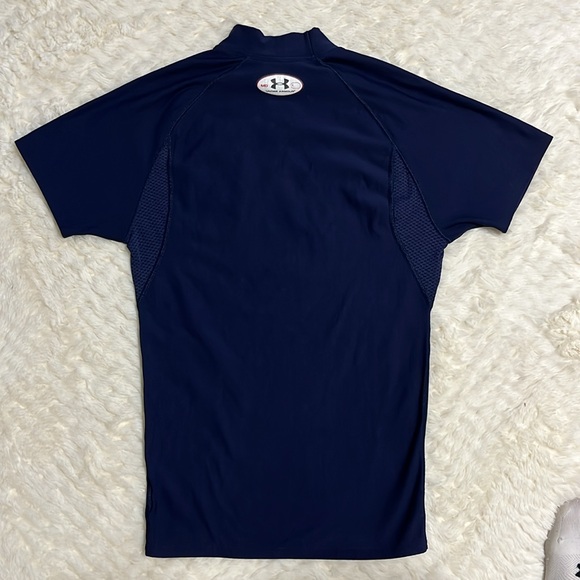 Under Armour short sleeve cold weather gear mock turtleneck - Picture 3 of 7